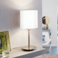 Eglo 54744 - Namizna svetilka ANADIA 1xE14/40W/230V bela/mat krom