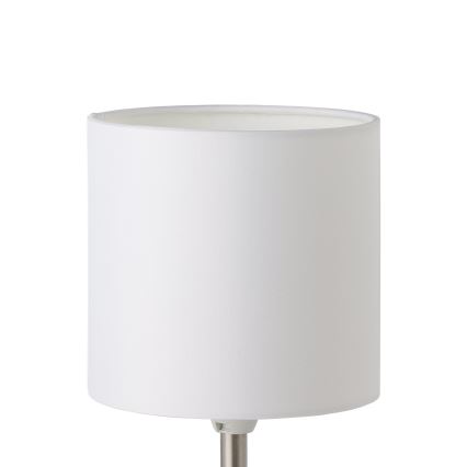 Eglo 54744 - Namizna svetilka ANADIA 1xE14/40W/230V bela/mat krom