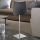 Eglo 54906 - LED Namizna svetilka 1xE14/6W/230V siva/mat krom