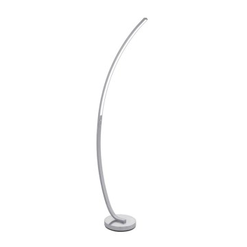 Eglo 55007 - LED zatemnljiva stoječa svetilka LED/14W/230V matni krom