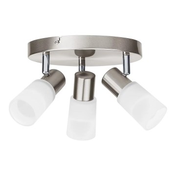 Eglo 55066 - LED točkovna svetilka 3xE14/4W/230V mat krom