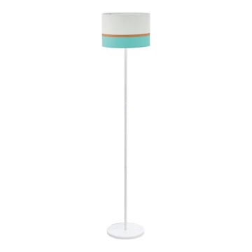Eglo 55083 - LED Talna svetilka 1xE27/10W/230V 3000K bela/turkizna