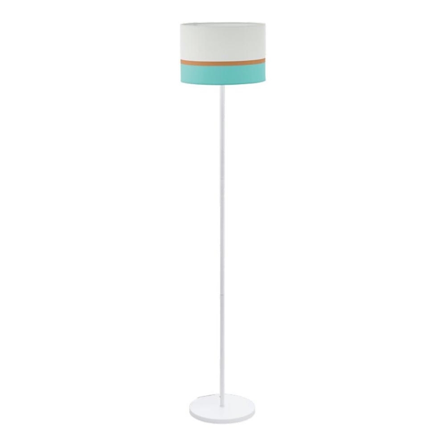 Eglo 55083 - LED Talna svetilka 1xE27/10W/230V 3000K bela/turkizna