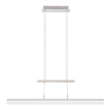 Eglo 55095 - Zatemljiv LED lestenec na kablu LED/18W/230V matni krom