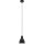 Eglo 55243 - Viseča svetilka PRIDDY na kabel 1xE27/60W/230V, črna