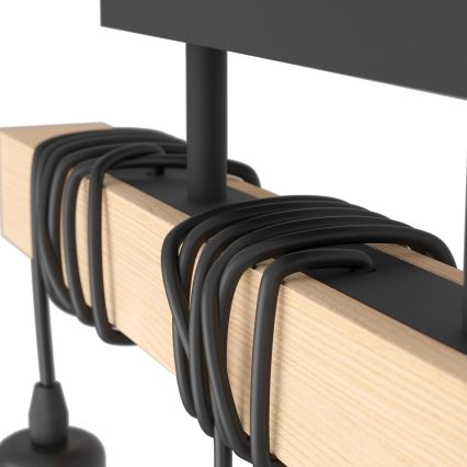 Eglo 55247 - Pritrjen stropni lestenec TOWNSHEND 3xE27/60W/230V