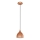 Eglo 55284 - Viseča svetilka na vrvici CORETTO 1xE27/60W/230V bakrena