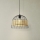 Eglo 55709 - Lestenec na vrvici ANWICK 1xE27/40W/230V ratan