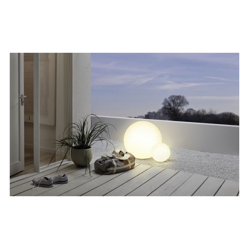 Eglo 55786 - LED RGBW Zunanja svetilka MONTEROLO-C 1xE27/9W/230V 2700-6500K IP65 pr. 30 cm + Daljinski upravljalnik