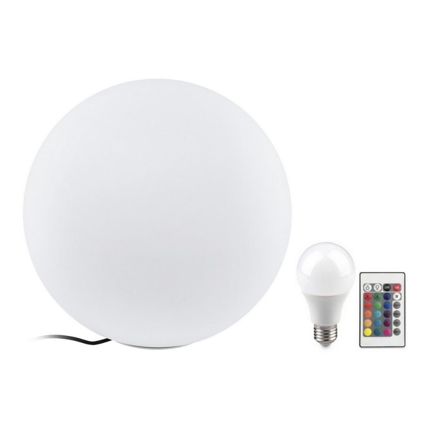 Eglo 55788 - LED RGBW Zunanja svetilka MONTEROLO-C 1xE27/9W/230V 2700-6500K IP65 pr. 50 cm + Daljinski upravljalnik