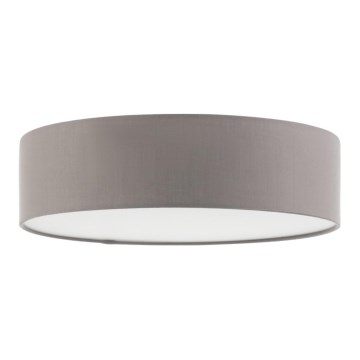 Eglo 55805 - LED stropna svetilka 1xE27/11W/230V, premer 38 cm, siva