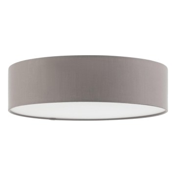 Eglo 55872 - LED stropna svetilka 1xE27/11W/230V, premer 38 cm, siva