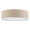 Eglo 55873 - LED stropna svetilka 1xE27/11W/230V, premer 38 cm, barva taupe