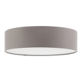 Eglo 56167 - LED stropna svetilka 2xE27/11W/230V premer 38 cm siva