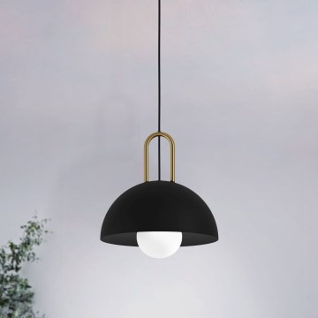 Eglo 56459 - Viseči lestenec na kablu CALMANERA 1xE27/40W/230V črna