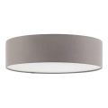 Eglo 56606 - LED stropna svetilka 2xE27/11W/230V, Ø 38 cm, siva