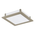 Eglo 61506 - LED stropna svetilka AURIGA PRO LED/18W/230V 4000K 30x30 cm