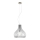 Eglo 61915 - Lestenec na vrvici TINDORI 1xE27/60W/230V pr. 38 cm bela
