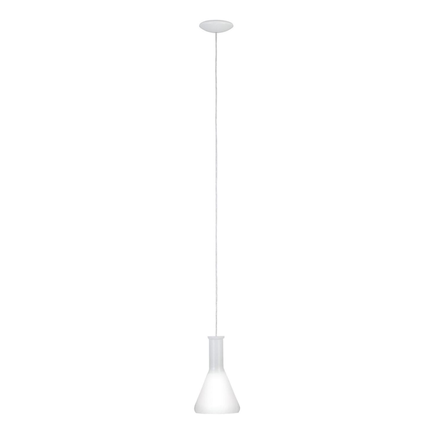 Eglo 62264 - Lestenec na vrvici PASCOA PRO 1xE27/60W/230V 16,8 cm bela