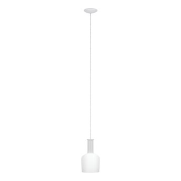 Eglo 62265 - Lestenec na vrvici PASCOA PRO 1xE27/60W/230V 15,6 cm bela