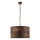 Eglo 62331 - Lestenec na verigi COLDINGHAM PRO 3xE27/60W/230V rjava