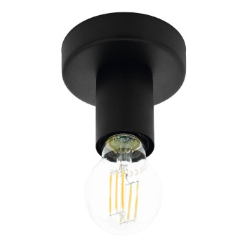 Eglo 64104 - Stropna svetilka IGUALA 1xE27/40W/230V črna