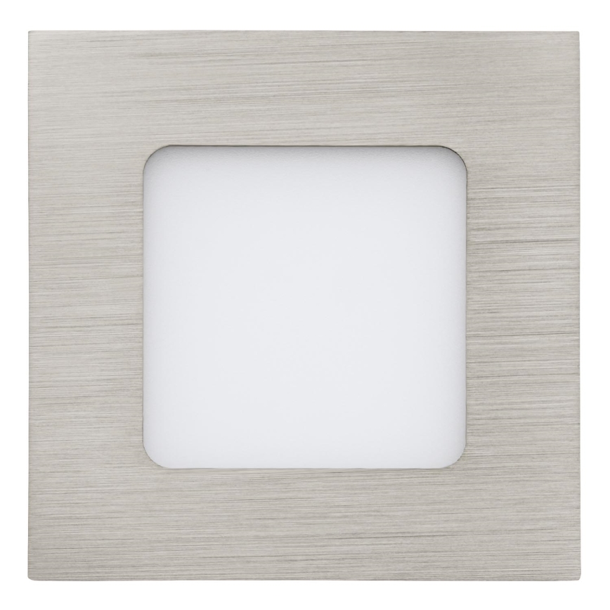 Eglo 64598 - LED Vgradna svetilka FUEVA 1 PRO LED/2,8W/230V 4000K 8,5x8,5 cm mat krom