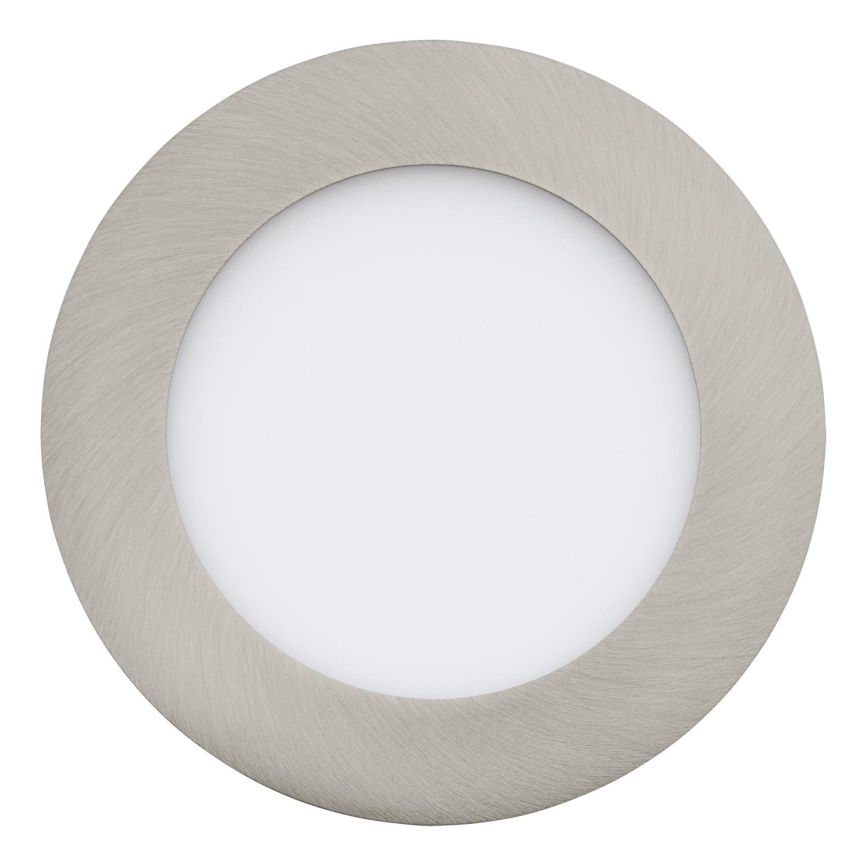 Eglo 64603 - LED Vgradna svetilka FUEVA 1 PRO LED/6,6W/230V 3000K pr. 12 cm mat krom