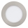 Eglo 64603 - LED Vgradna svetilka FUEVA 1 PRO LED/6,6W/230V 3000K pr. 12 cm mat krom