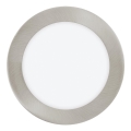 Eglo 64615 - LED Vgradna svetilka FUEVA 1 PRO LED/10,5W/230V 3000K pr. 17 cm mat krom