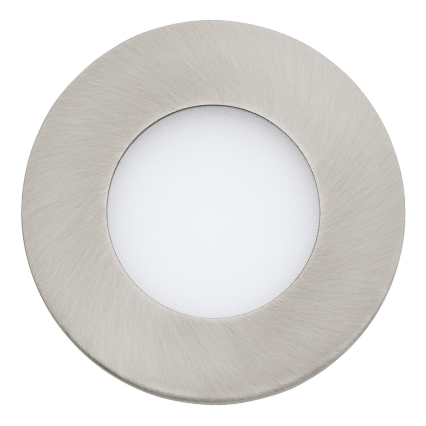 Eglo 64621 - LED Vgradna svetilka FUEVA 1 PRO LED/2,7W/230V 3000K pr. 8,5 cm mat krom