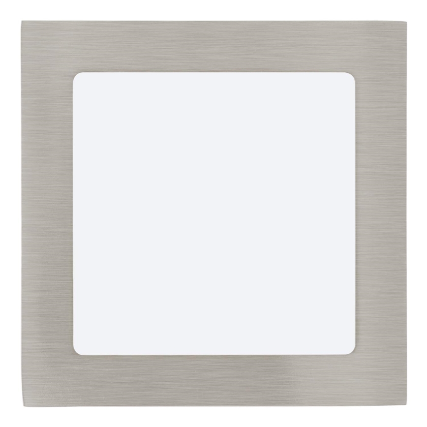 Eglo 64626 - LED Vgradna svetilka FUEVA 1 PRO LED/10,9W/230V 3000K 17x17 cm mat krom