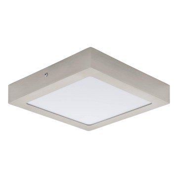 Eglo 64721 -LED Stropna svetilka FUEVA PRO LED/19W/230V 4000K 22,5x22,5 cm mat krom