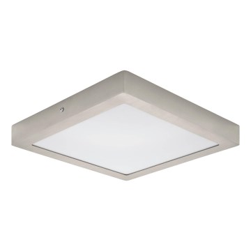 Eglo 64731 - LED Stropna svetilka FUEVA PRO LED/25W/230V 4000K 30x30 cm mat krom