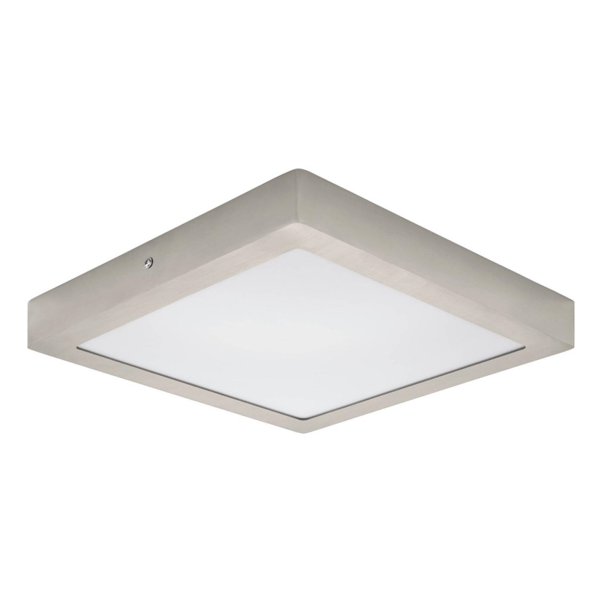 Eglo 64731 - LED Stropna svetilka FUEVA PRO LED/25W/230V 4000K 30x30 cm mat krom