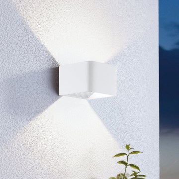 Eglo 65043 - LED Zunanja stenska svetilka DONINNI PRO LED/5W/230V IP44 bela