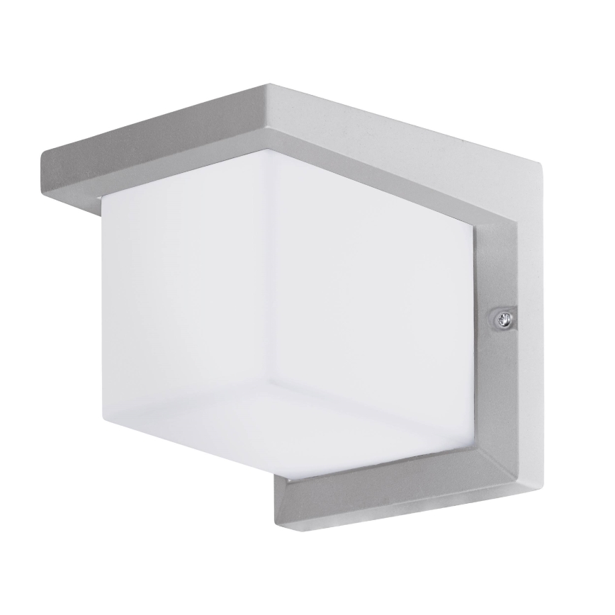 Eglo 65045 - LED Zunanja stenska svetilka DESELLA PRO LED/10W/230V IP54 srebrna