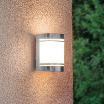 Eglo 74009 - Zunanja stenska svetilka ROSADA 1xE27/40W/230V IP44