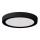 Eglo 74036 - LED Stropna svetilka IDUN LED/24,2W/230V 3000K pr. 30 cm črna