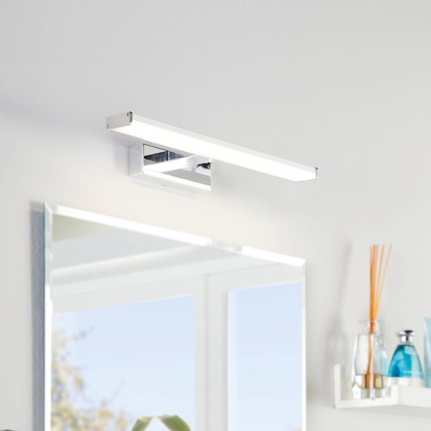 Eglo 74051 - LED Kopalniška luč za osvetlitev ogledala GALENZANA LED/7,4W/230V 4000K 40 cm IP44 sijajni krom