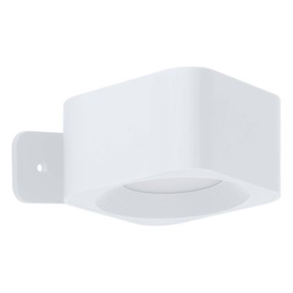Eglo - LED zatemnjiva polnilna stenska svetilka na dotik LED/5W/5V 2700/4000/6500K 2000 mAh bela