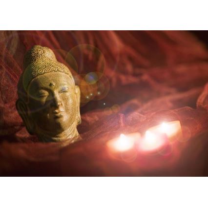 Eglo 75039 - LED Svetleča okrasna slika BUDDHA 3xLED/0,02W/2xAA 30x45 cm