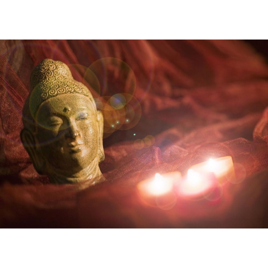 Eglo 75039 - LED Svetleča okrasna slika BUDDHA 3xLED/0,02W/2xAA 30x45 cm
