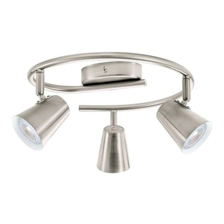 Eglo 75219 - LED točkovna svetilka TRAVALE 3xGU10/3W/230V matni krom