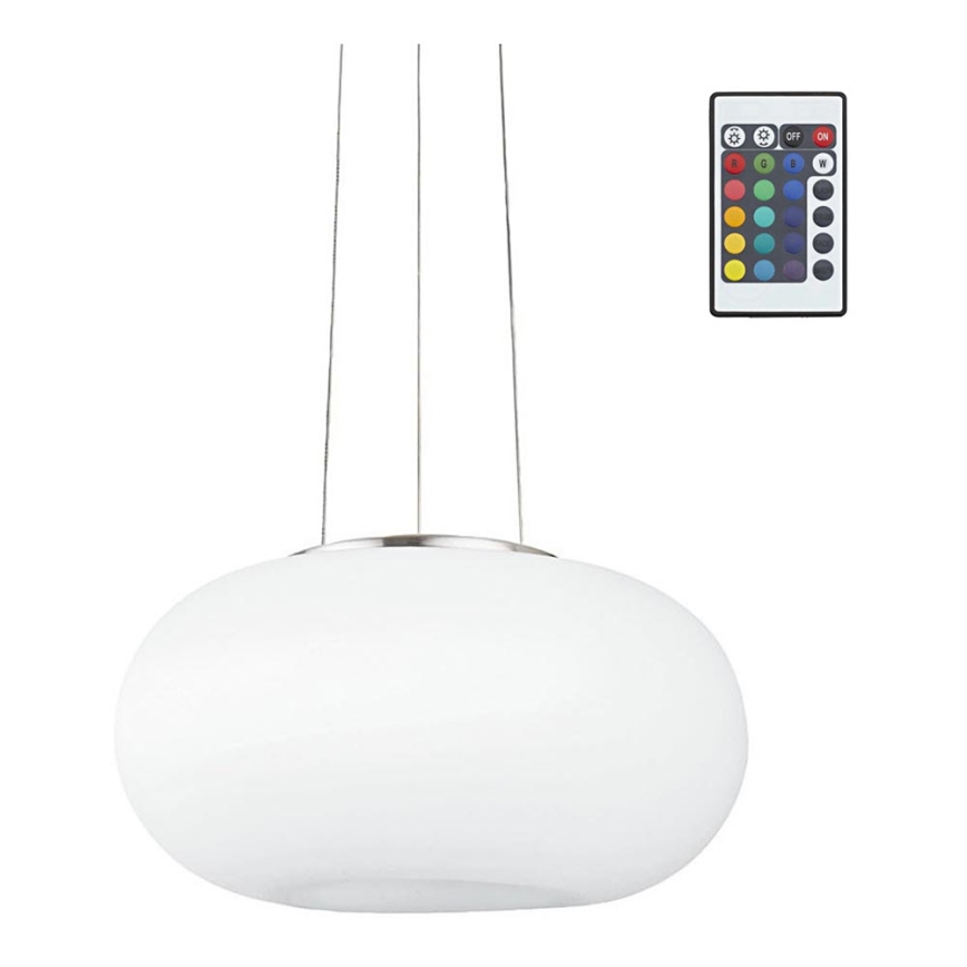 Eglo 75354 - LED RGB Zatemnitveni lestenec OPTICA-C 2xE27/7,5W/230V pr. 35 cm