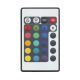 Eglo 75356 - Zatemnitveni lestenec z LED in RGB DAKAR-C 5xE14/4W + Daljinski upravljalnik
