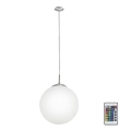 Eglo 75361 - LED RGBW Lestenec na vrvici RONDO-C 1xE27/7,5W/230V