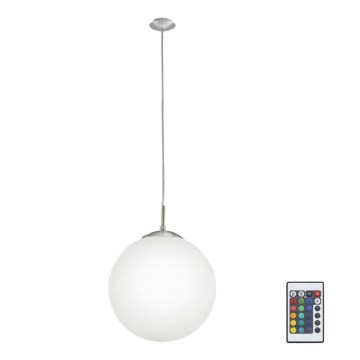 Eglo 75361 - LED RGBW Lestenec na vrvici RONDO-C 1xE27/7,5W/230V