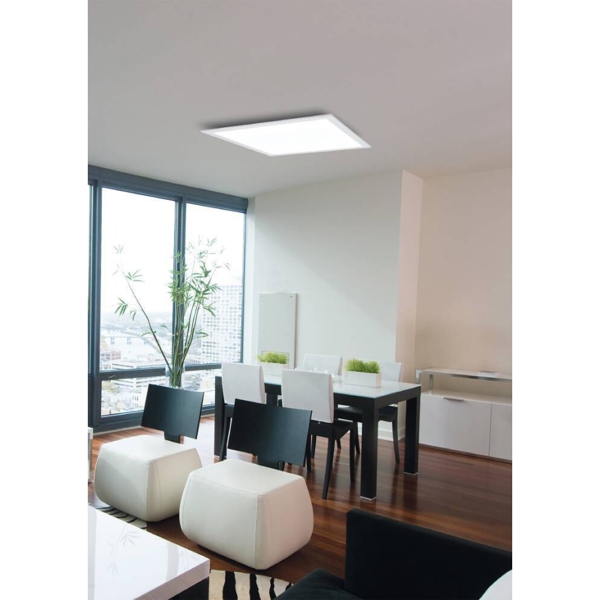 Eglo 75525 - LED RGBW Zatemnitvena stropna svetilka SALOBRENA LED/12W/230V 2700-6500K + Daljinski upravljalnik