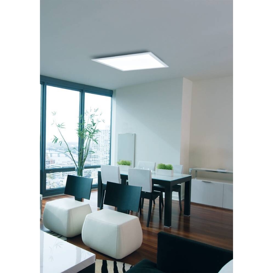 Eglo 75525 - LED RGBW Zatemnitvena stropna svetilka SALOBRENA LED/12W/230V 2700-6500K + Daljinski upravljalnik